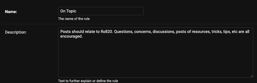 Log Rule